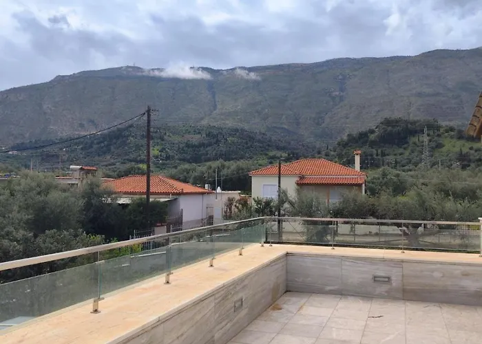 Villa Elena - Seaside Residence, Panoramic View Kato Pitsa