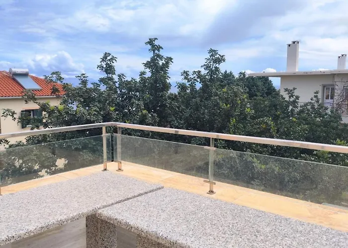 Elena - Seaside Residence, Panoramic View Villa Kato Pitsa